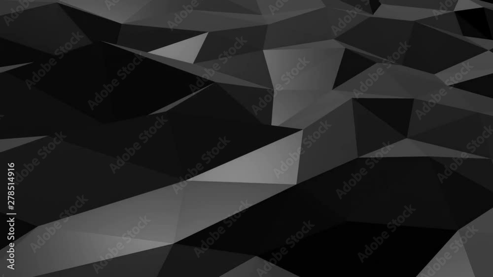 Abstract cg low polygonal Black surface. Geometric triangular lines. 4k motion technology background. Triangle segments. Luxury backdrop. Gold wireframe lines Abstract cg low polygonal Black surface. Geometric triangular lines. 4k motion technology background. Triangle segments. Luxury backdrop. Gold wireframe lines