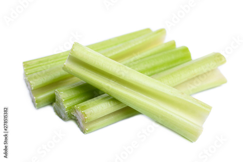 crisp sliced celery