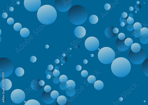 bubbles transparent seamless blue water