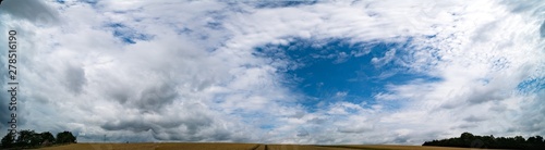 Day sky panorama