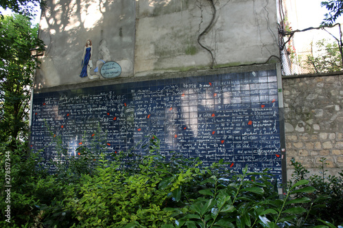 Paris - Mur des je t'aime photo