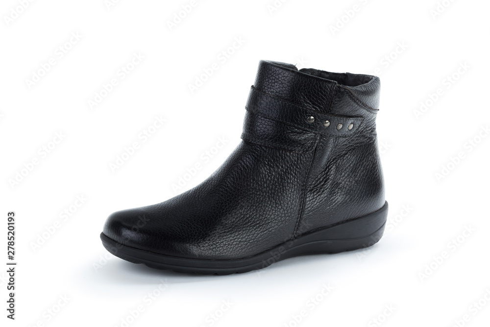 Woman ankle boots isolated on white background Woman ankle boots isolated on white background