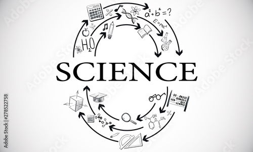 Science and college concept