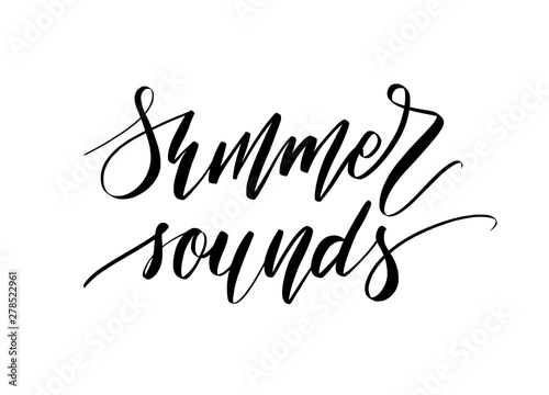 Vector hand drawn summer in...