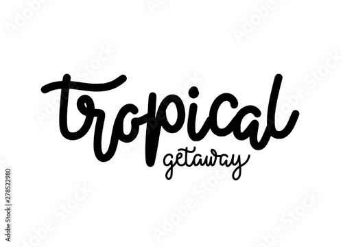 Vector retro hand drawn sum...