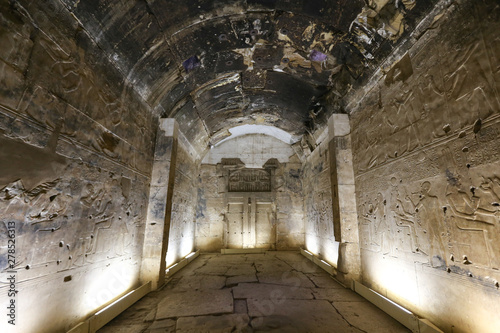 Room in Abydos Temple, Madfuna, Egypt