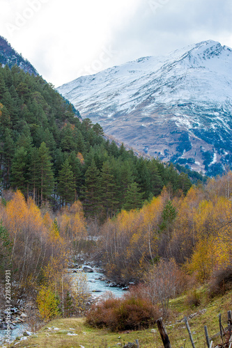 autumn in the mountains