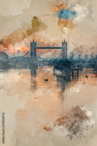 Digital watercolour paintin...
