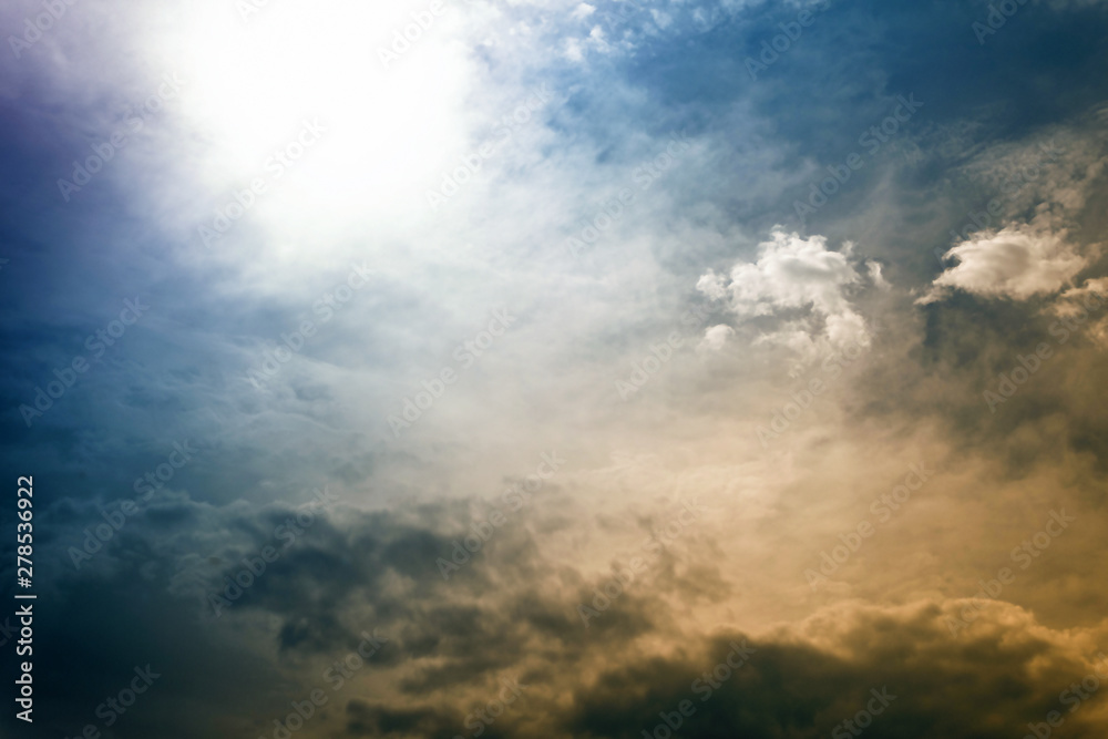 Dramatic sky with clouds Dramatic sky with clouds
