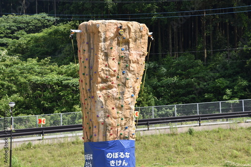 五ケ山ベースキャンプ場内