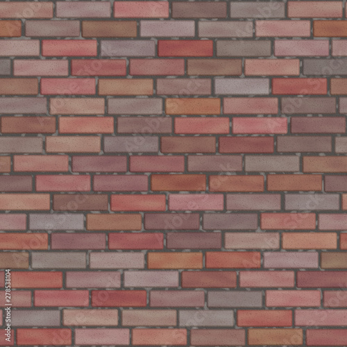 Old Brick Wall Seamless Texture or Background illustration