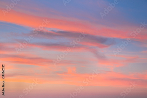 Beautiful sunset background © creativenature.nl