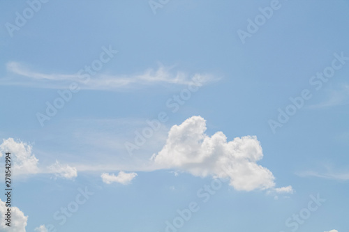 white clouds in the blue sky. background © Александр Могилевцев