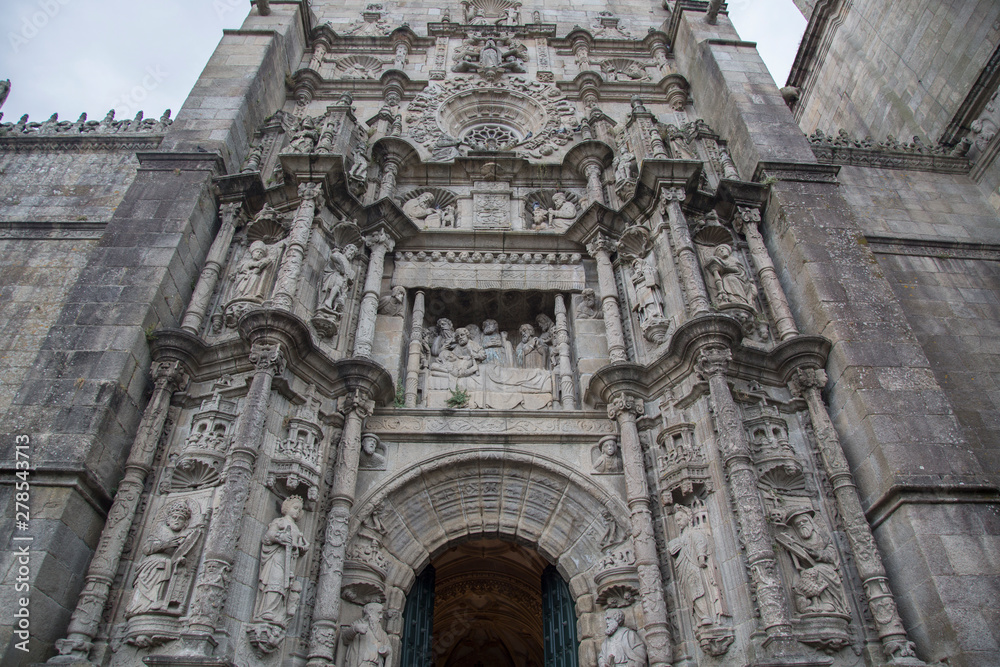 Facade of Cathedral, Pontevedra
