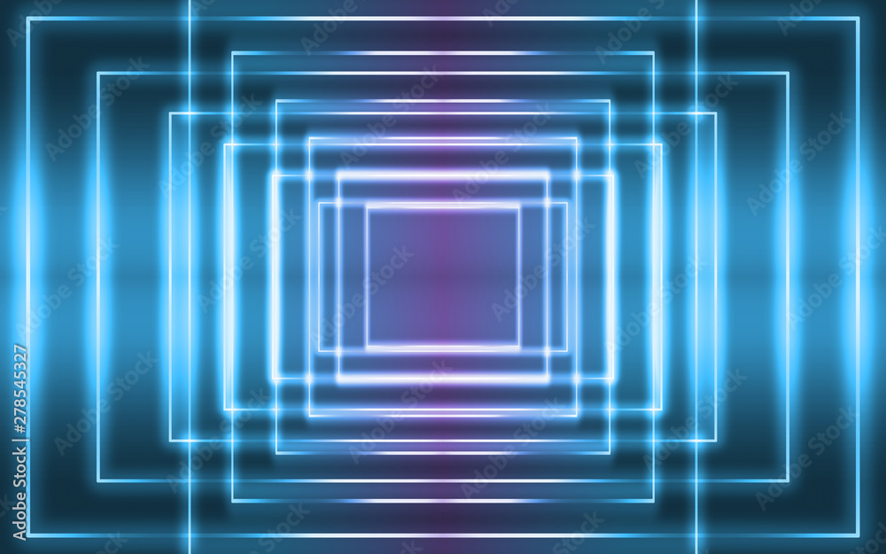 Dark abstract futuristic background. Neon lines, glow. Neon lines, shapes. Pink and blue glow Dark abstract futuristic background. Neon lines, glow. Neon lines, shapes. Pink and blue glow