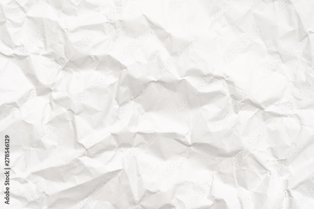 Modern crumpled white paper on empty sheet gray background with light shadows for creative wallpaper, card, art work design. Modern crumpled white paper on empty sheet gray background with light shadows for creative wallpaper, card, art work design.