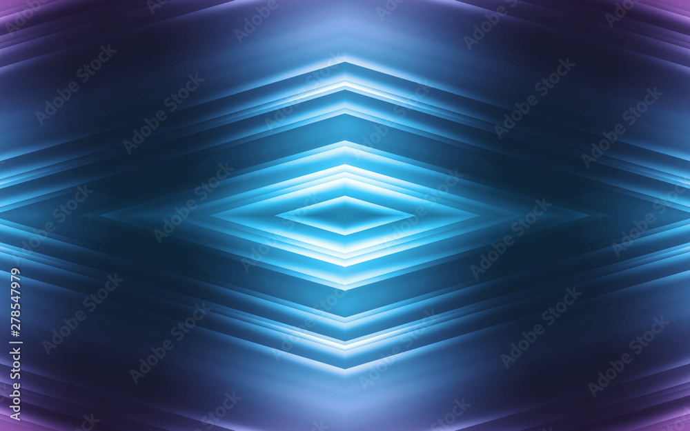 Dark abstract futuristic background. Neon lines, glow. Neon lines, shapes. Pink and blue glow Dark abstract futuristic background. Neon lines, glow. Neon lines, shapes. Pink and blue glow