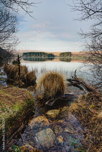 View from lakeside