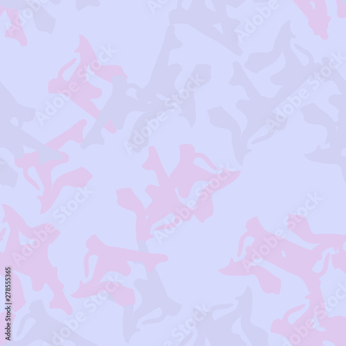 UFO camouflage of various shades of violet, pink and lavender colors © Ko_Te