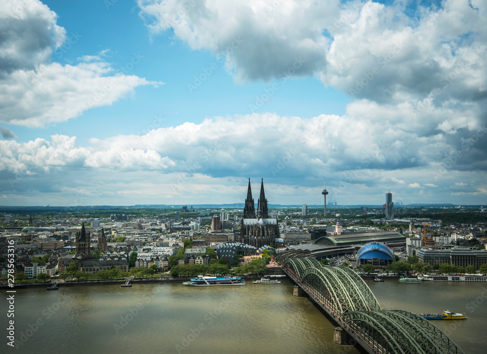 Fototapeta premium Köln Skyline