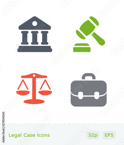 Legal Case - Sticker Icons