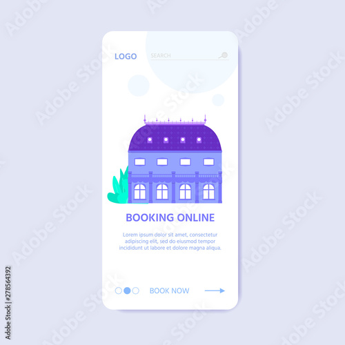 Czech architecture city symbol of Czech Republic. Travel and tourism concept for website template, online booking reservation, landing page, banner, flight tickets service. Vector illustration