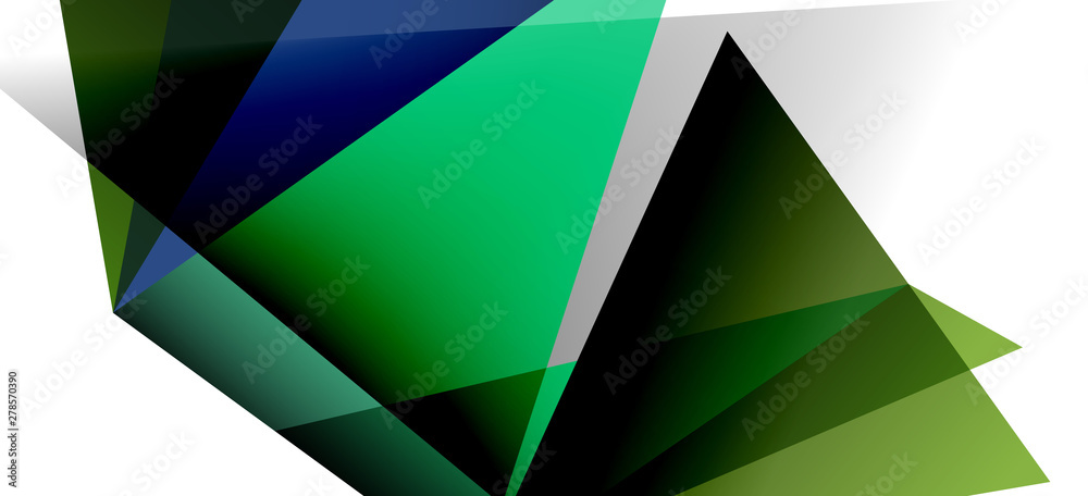 Triangle geometric background in trendy style on light background. Retro vector illustration. Colorful bright. Trendy modern style. Vector business illustration.