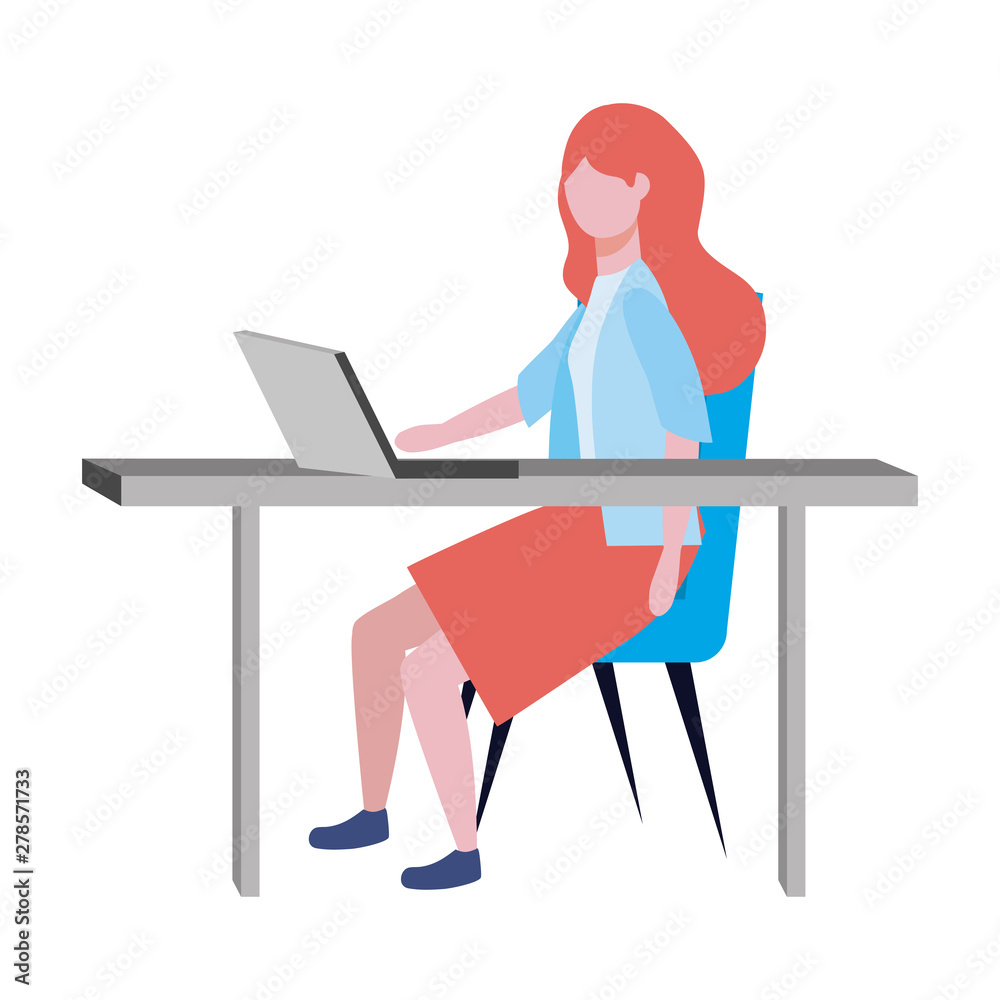Businesswoman avatar cartoon design vector illustrator Businesswoman avatar cartoon design vector illustrator
