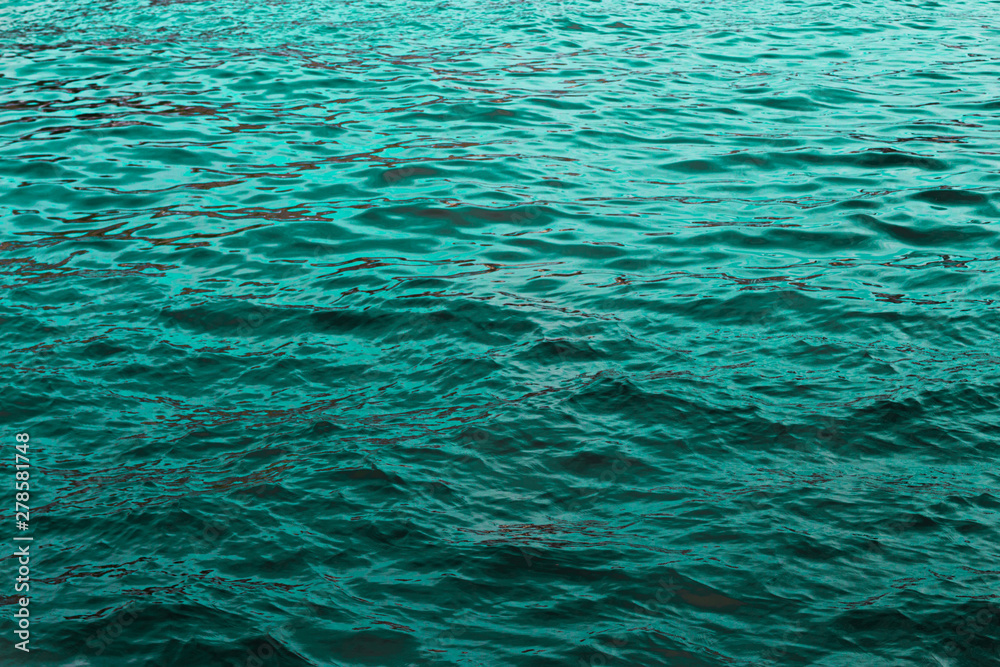 surface of blue water