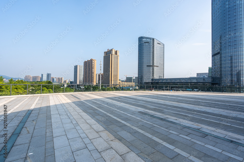 Fototapeta premium skyscrapers in the city