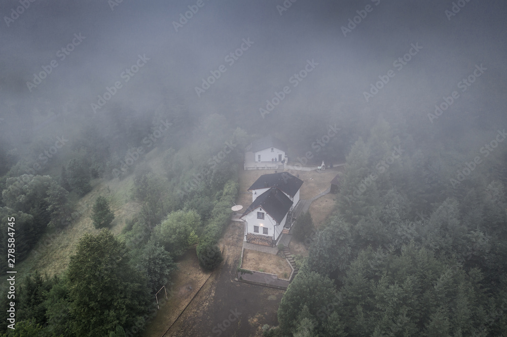 Fototapeta premium Liberec Region is an administrative unit of the Czech Republic, located in the northernmost part of its historical region of Bohemia. It is named after its capital Liberec.