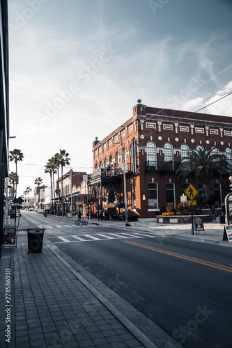 Street in Ybor City, Tempa, Florida, USA