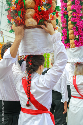 festa dos tabuleiros, Tomar, Portugal
