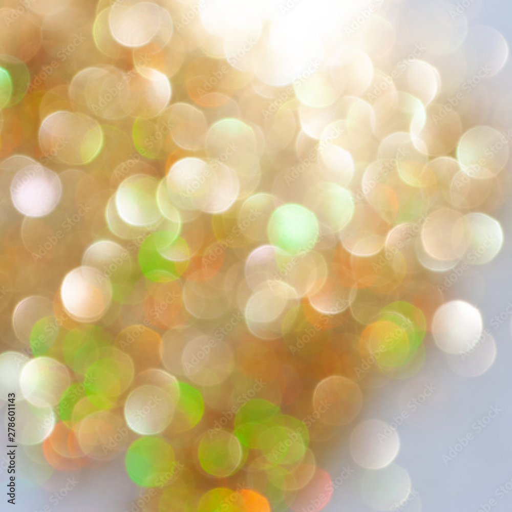 Obraz premium bokeh gold gloss. shine. background