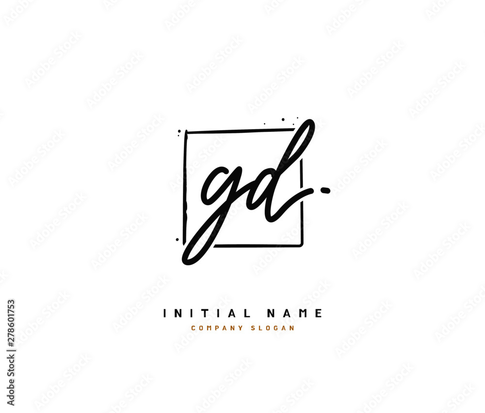 G D GD Beauty vector initial logo, handwriting logo of initial signature, wedding, fashion, jewerly, boutique, floral and botanical with creative template for any company or business. G D GD Beauty vector initial logo, handwriting logo of initial signature, wedding, fashion, jewerly, boutique, floral and botanical with creative template for any company or business.