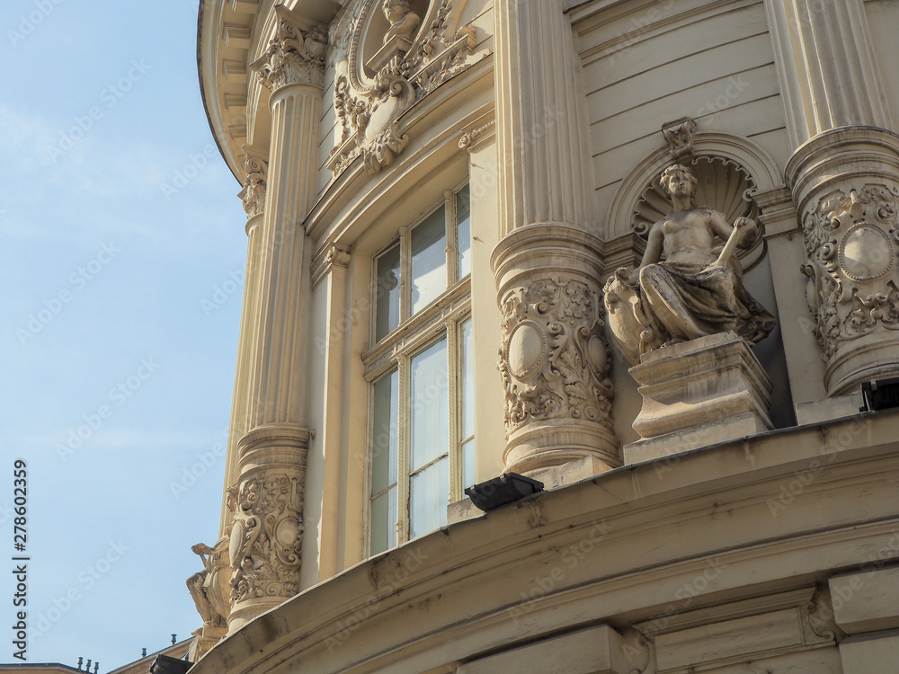 Obraz premium CityScape of Bucharest, Capital of Romania