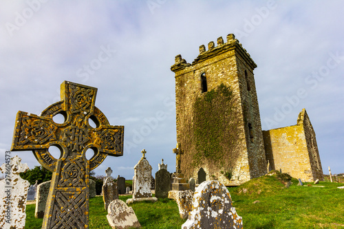 Ruin of Templetown Church on the Ring of Hook photo