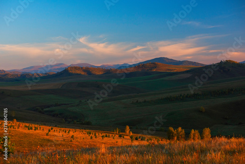 Beauty summer evening in th...