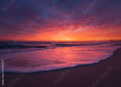 Cape Town beach sunset