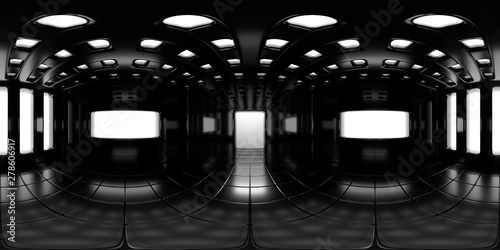 8K HDRI map, spherical environment panorama background, modern high contrast interior light source rendering (3d equirectangular rendering)