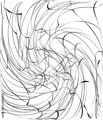 Chaotic Lines, Random Chaotic Lines, Scattered Lines, Random Chaotic Lines Asymmetrical Texture