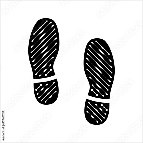 Imprint Soles Shoes Icon