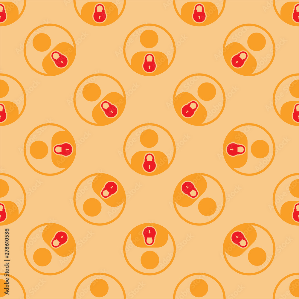 Secure User Login, Password Protected, Personal Data Protection, Authenticate Icon, Internet Privacy Protection Icon Seamless Pattern Secure User Login, Password Protected, Personal Data Protection, Authenticate Icon, Internet Privacy Protection Icon Seamless Pattern