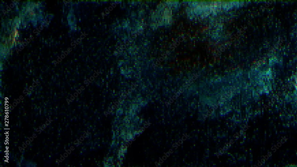 Unique Design Abstract Digital Animation Pixel Noise Glitch Error Video Damage