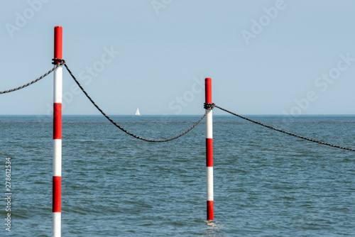 minimalsitic beach scene Baltrum photo