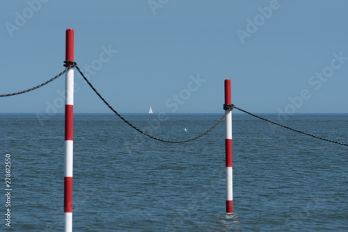 minimalsitic beach scene Baltrum photo