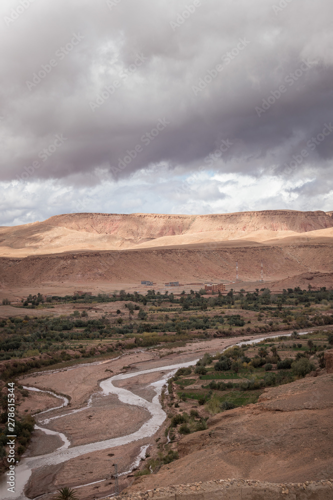 Morocco, Atlas mountains, Ait-Ben-Haddou