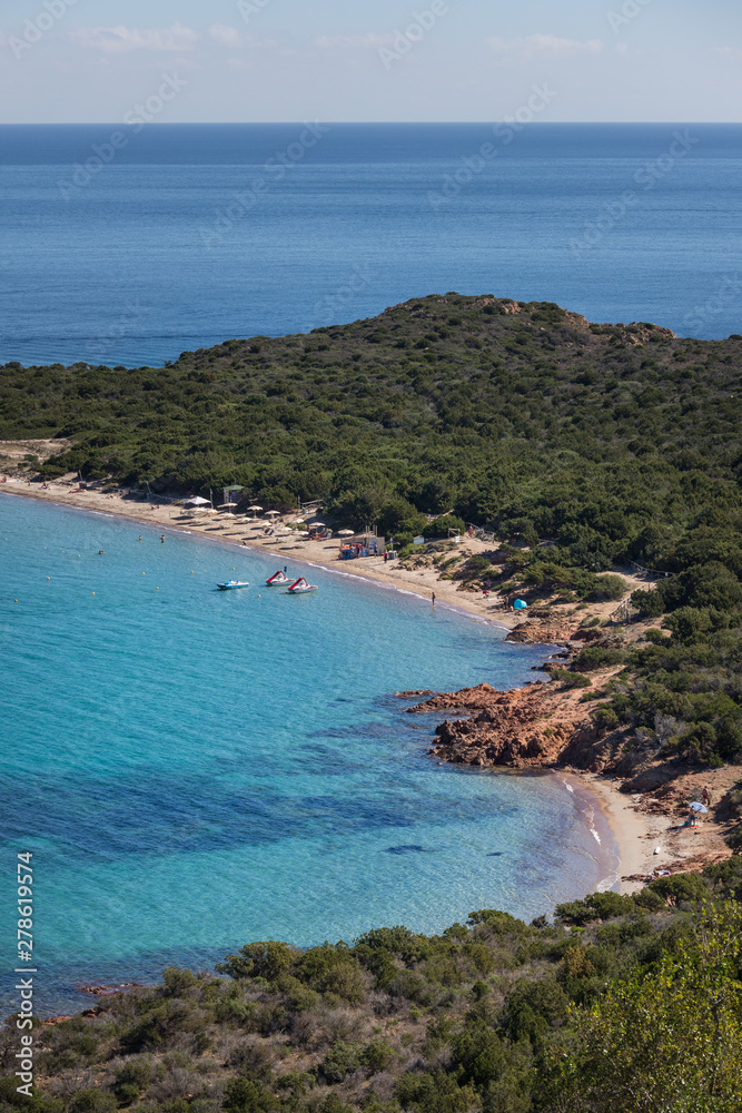 Traumhafte Landschaft auf Sardinien, Italien