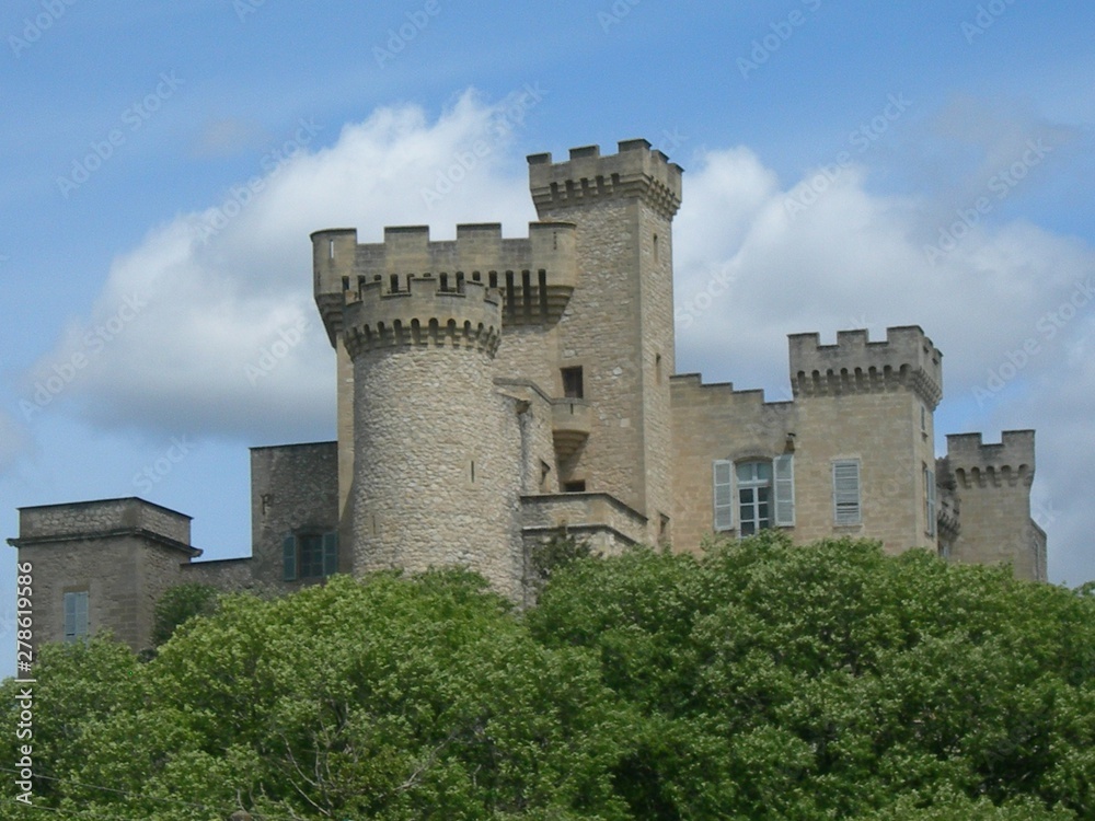 le château de la Barben