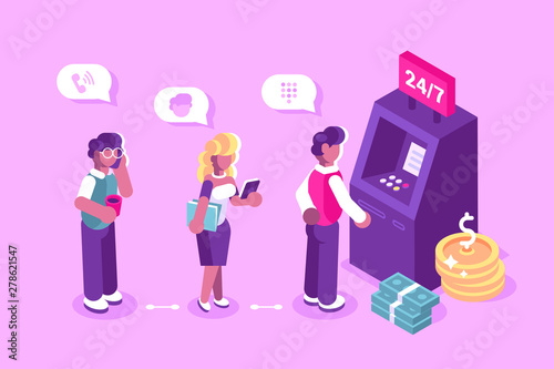 Concept ATM for web page